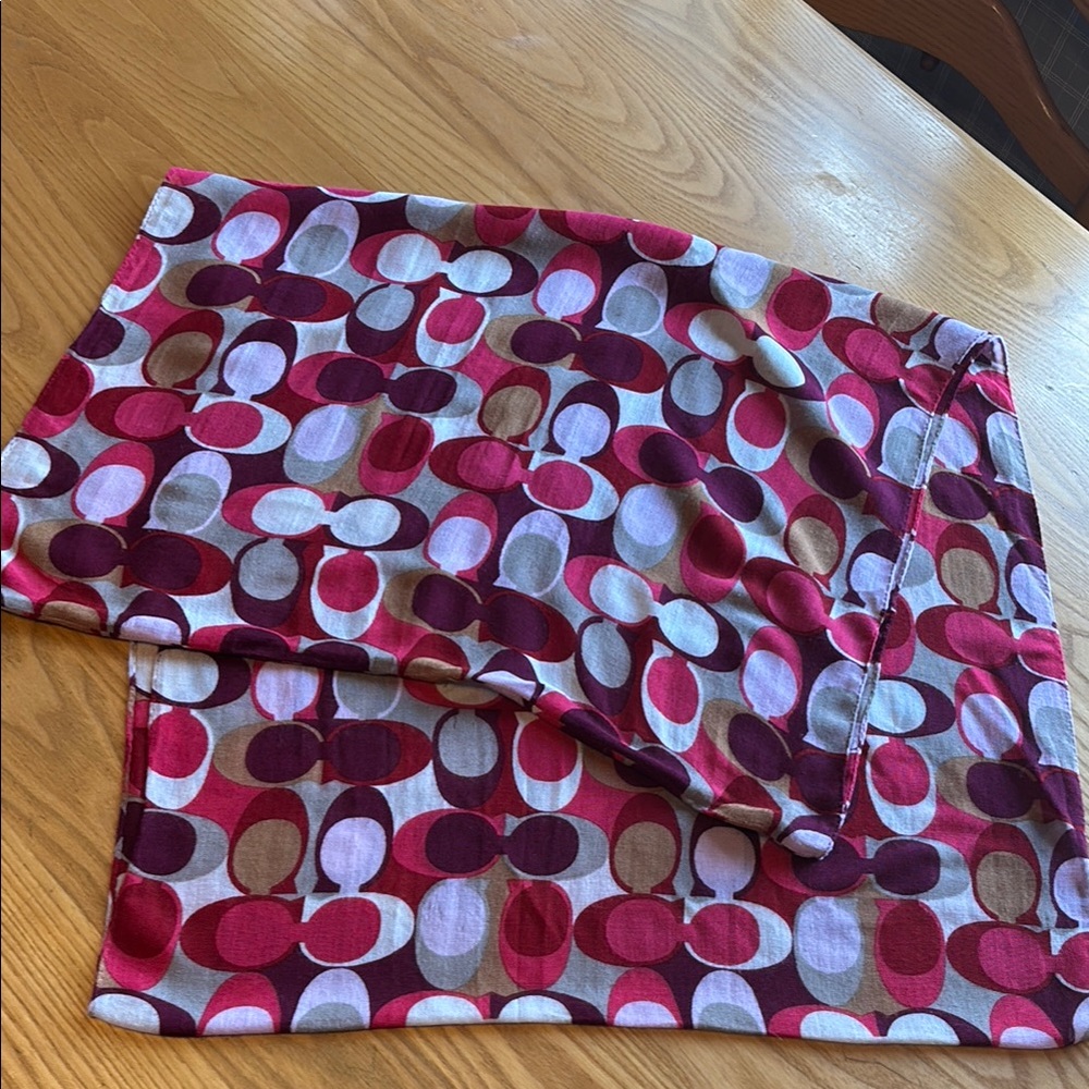 Colorful Patterned Infinity Scarf- 24x68